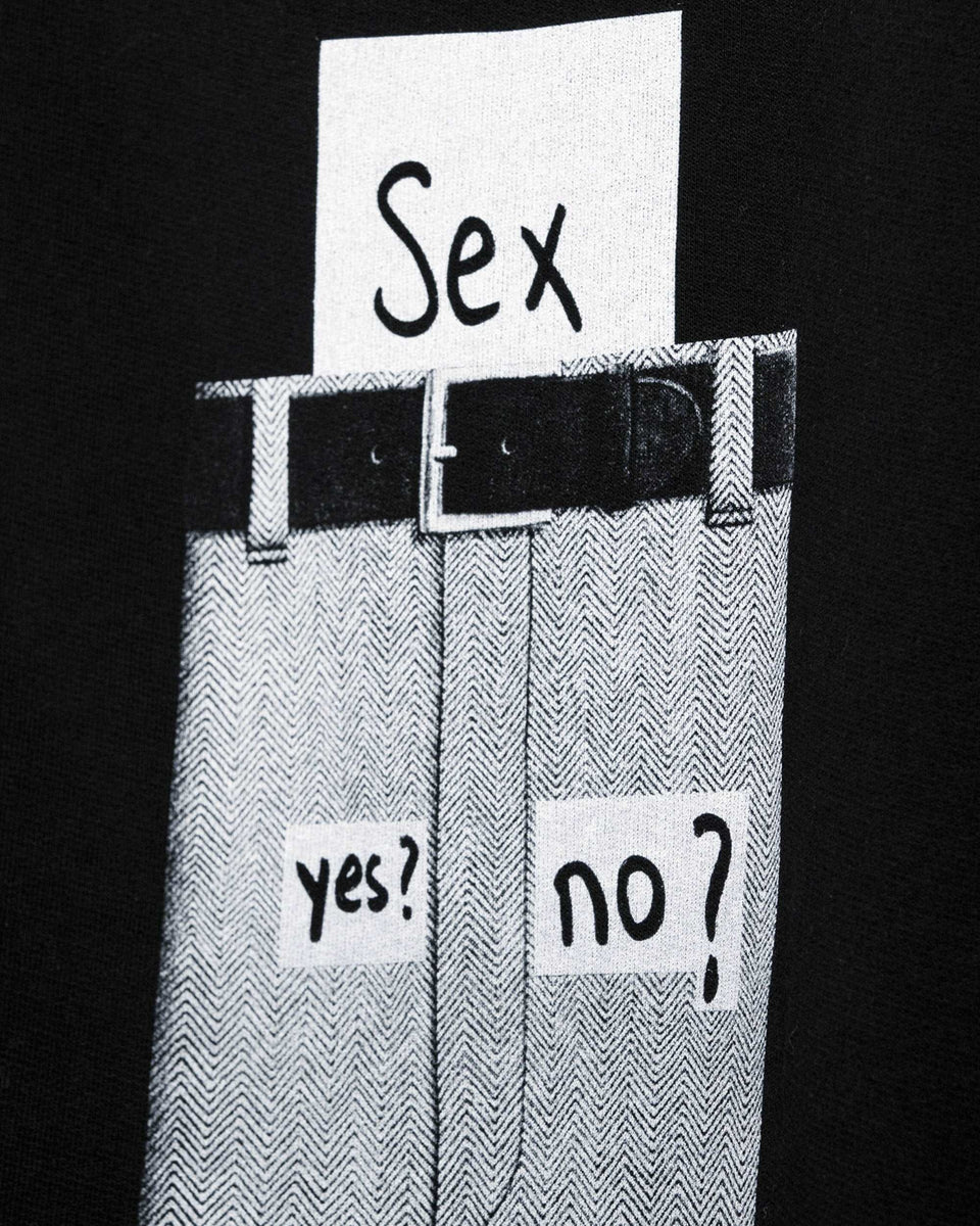 Sex Yes No Sweatshirt / Terry – Assemblage Studios