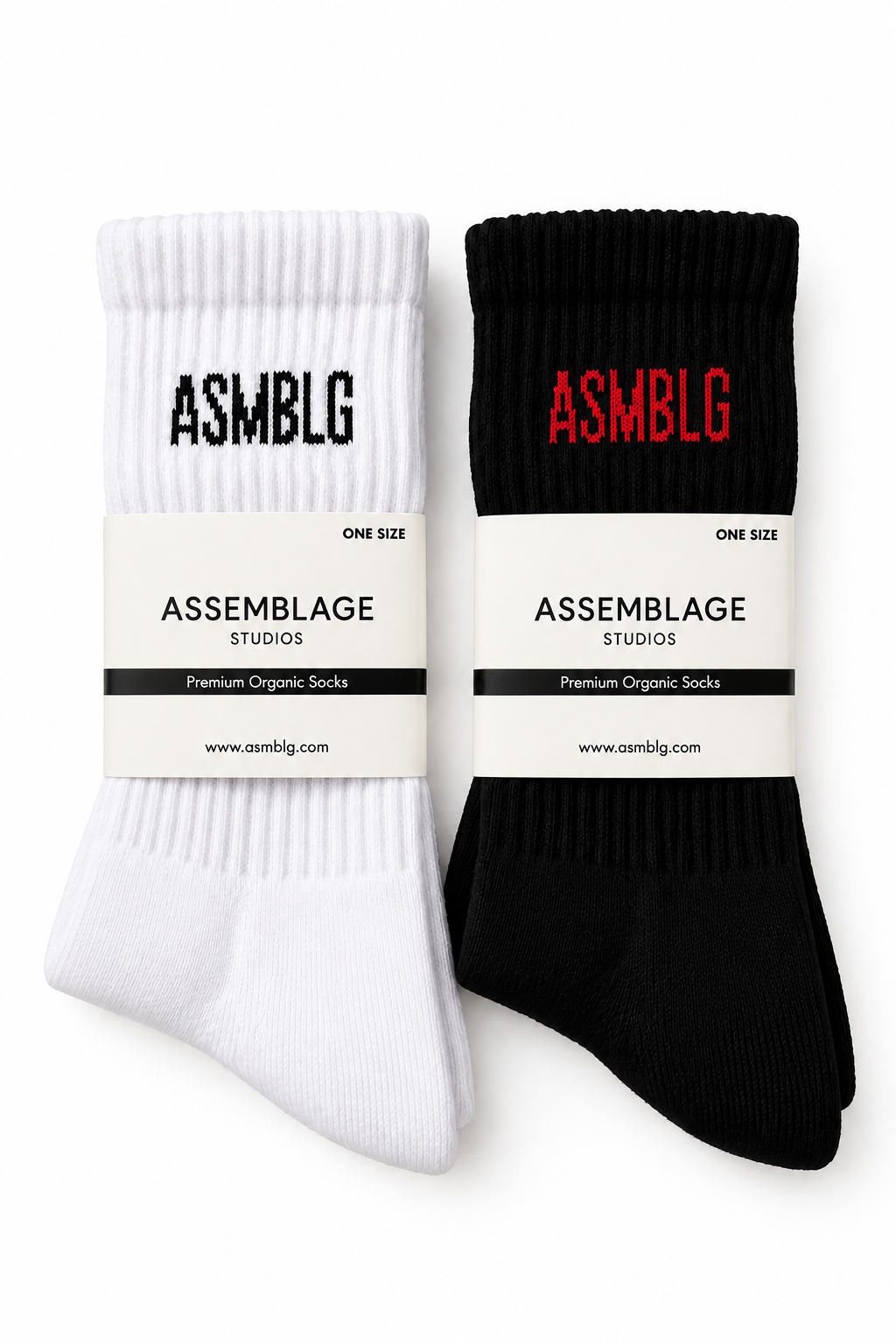 SOCKS BLACK AND WHITE SET