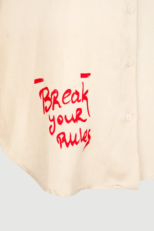 
                  
                    Load image into Gallery viewer, Break Your Rules Shirt / Women / Beige
                  
                