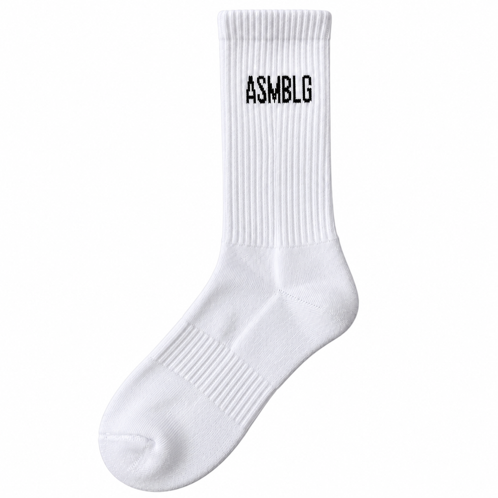 SOCKS ASMBLG WHITE (new)