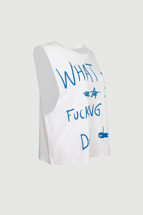What a F Day / Muscle tank / Men / no sleeves