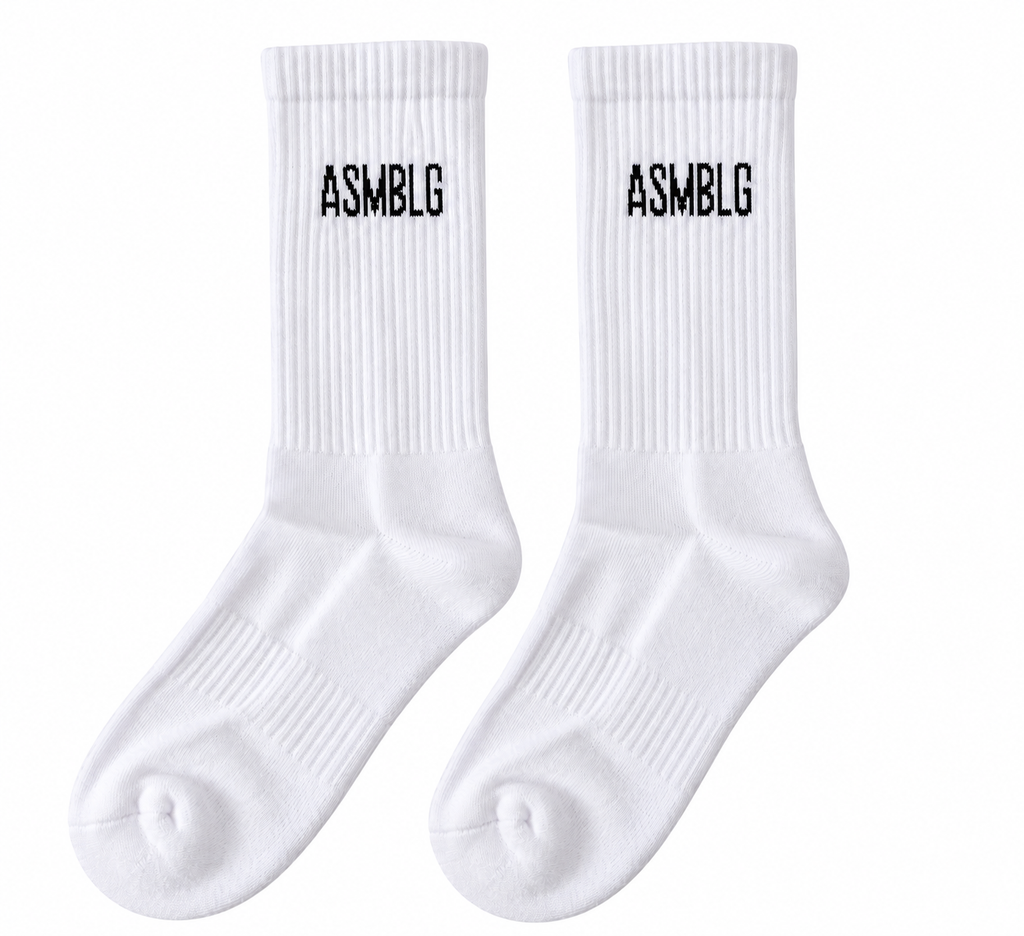 SOCKS ASMBLG WHITE (new)