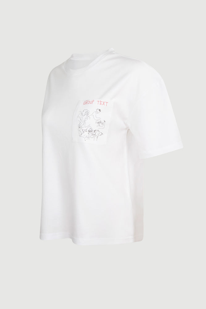 
                  
                    Load image into Gallery viewer, Group Text T-shirt / Men
                  
                