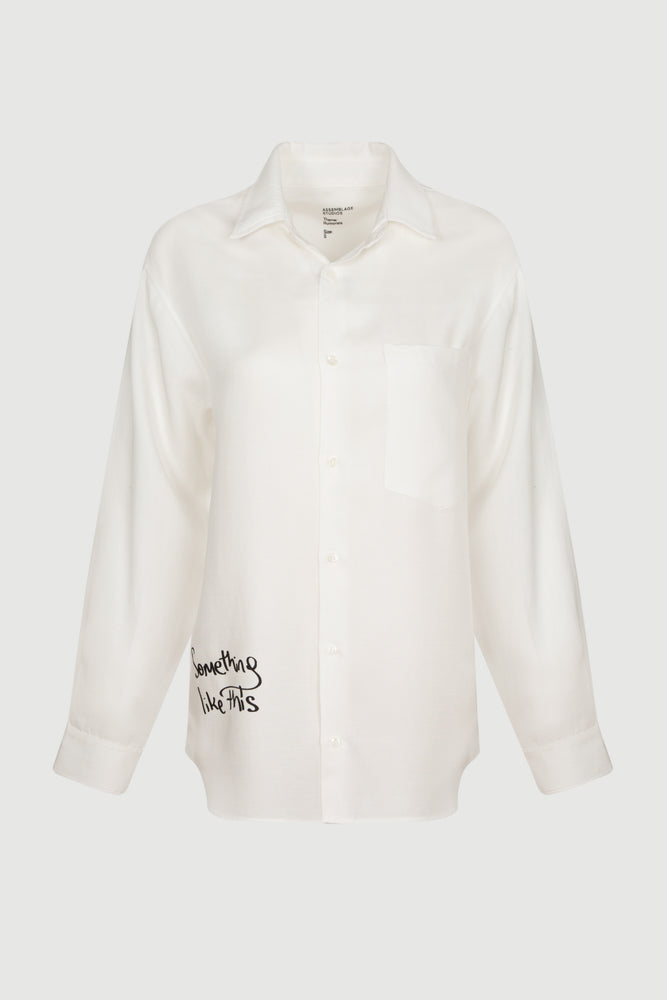 
                  
                    Load image into Gallery viewer, Something Like This Shirt / Unisex / Off-White
                  
                