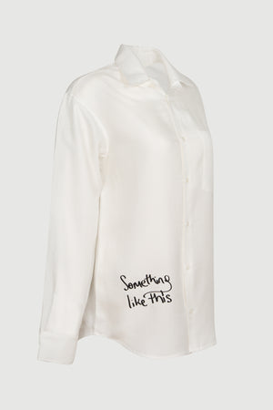 
                  
                    Load image into Gallery viewer, Something Like This Shirt / Unisex / Off-White
                  
                