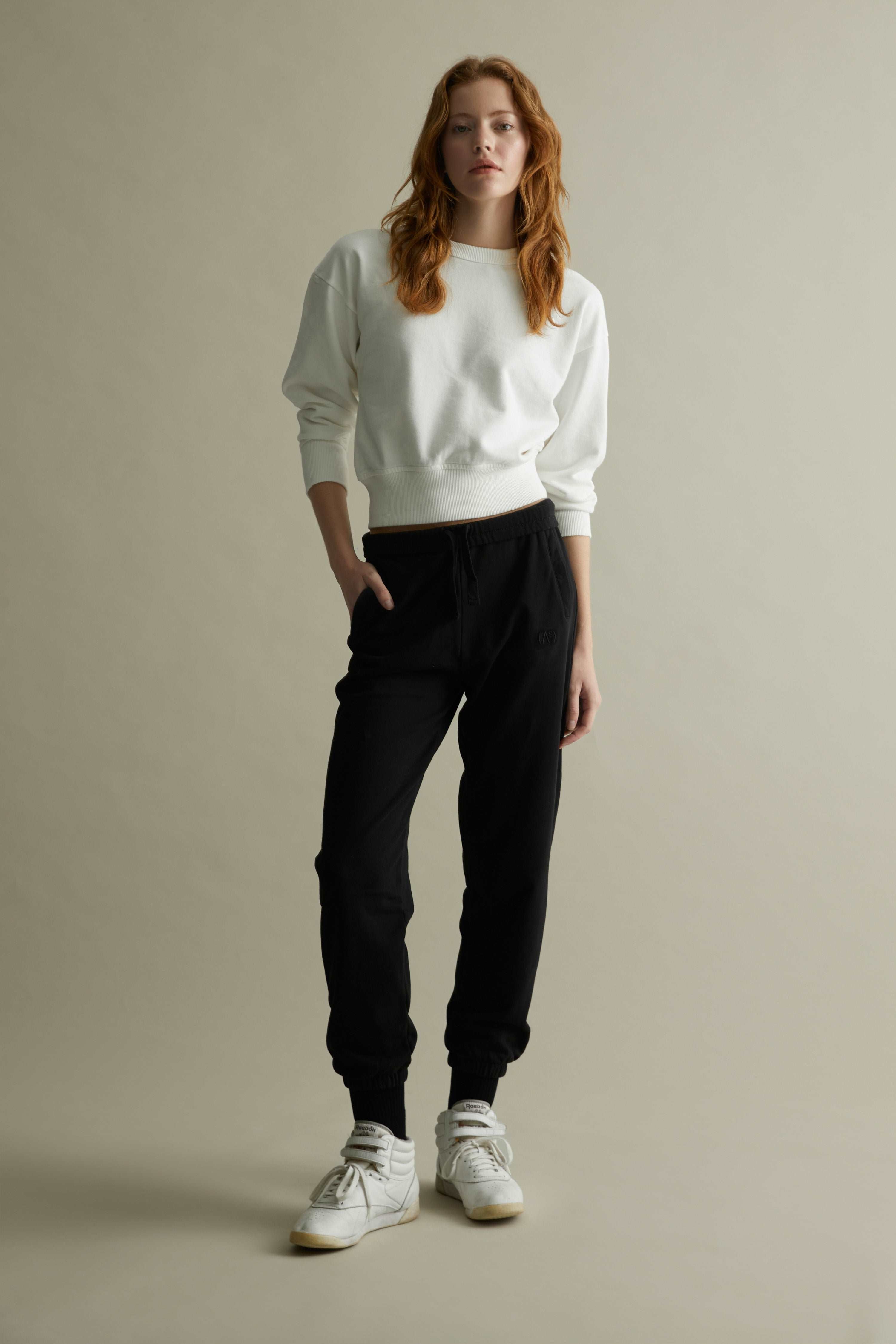 Sweatshirt / Women - Cropped - AS Logo Embroidered