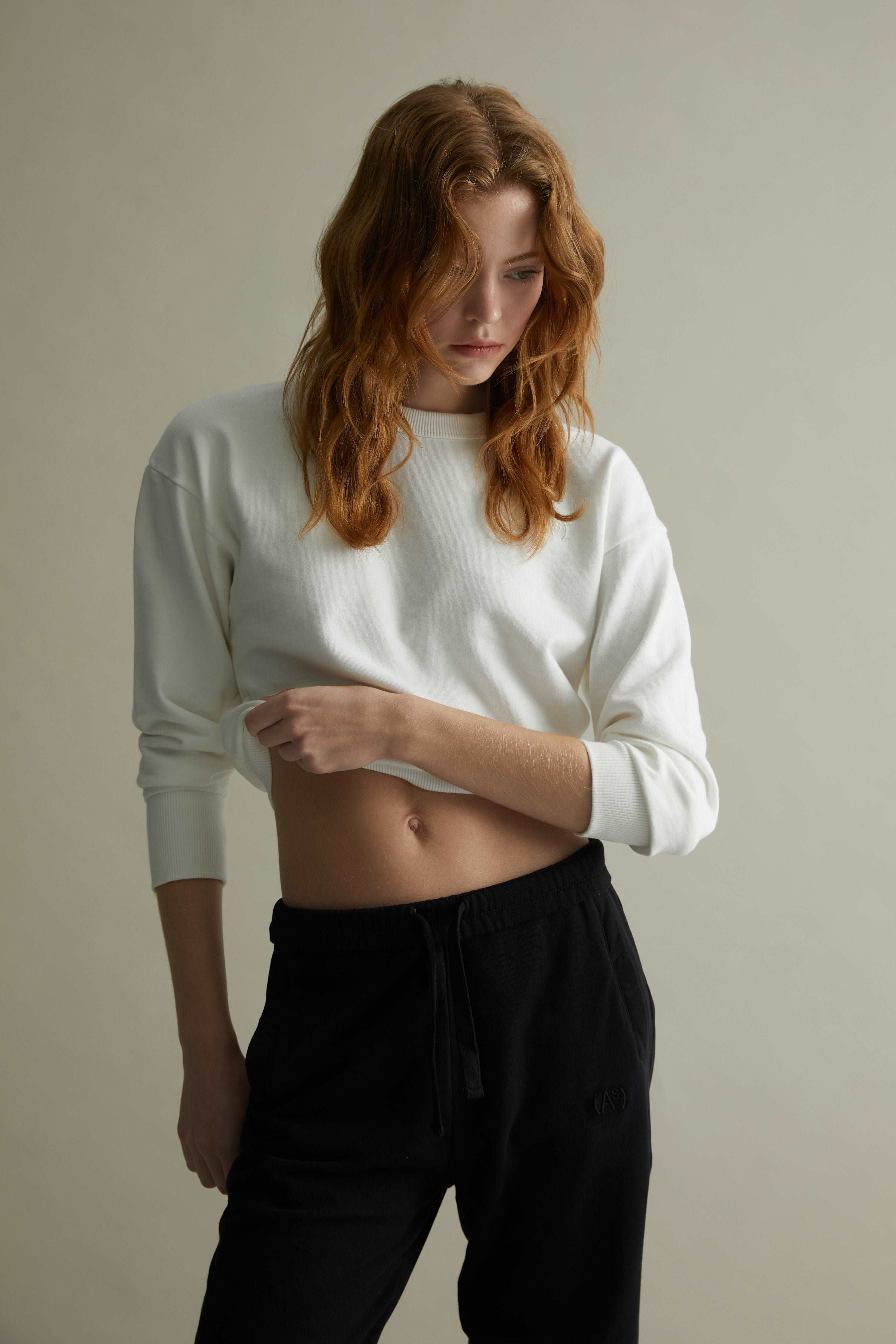 Sweatshirt / Women - Cropped - AS Logo Embroidered