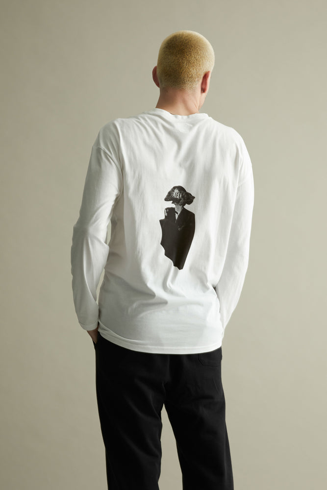 Animal Head Long Sleeve Tee - back print