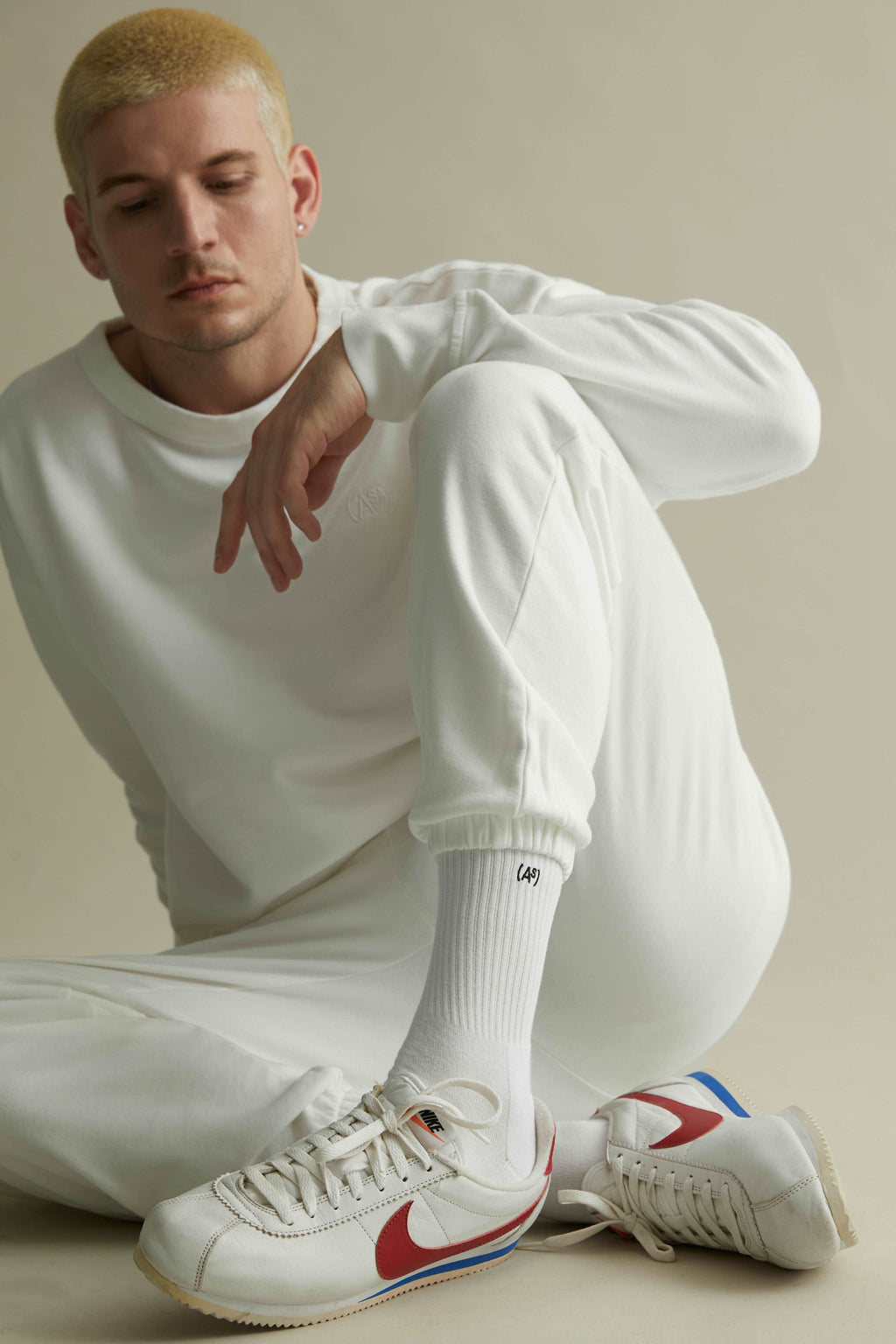 Socks Set / 1 black & 1 white together