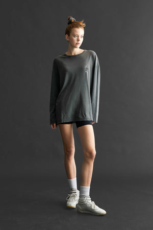 
                  
                    Load image into Gallery viewer, Skating Long Sleeve Tee - front print
                  
                