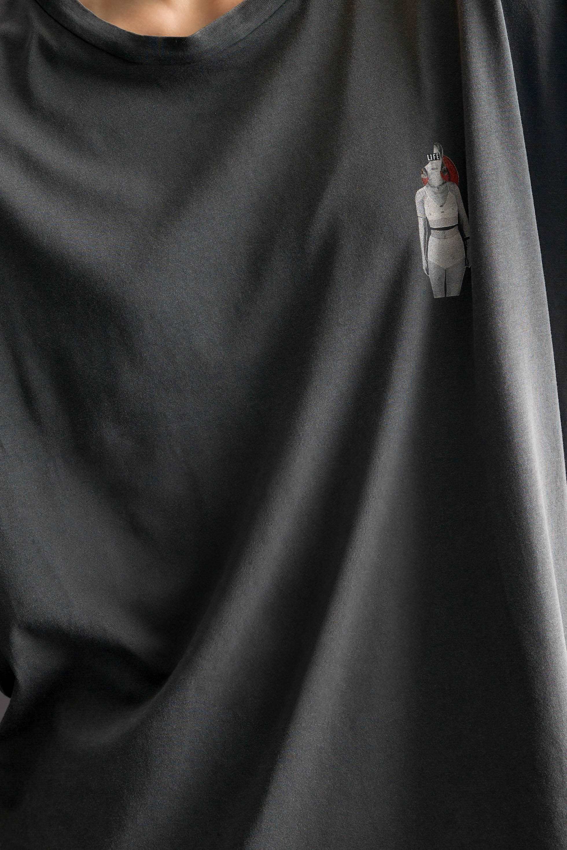 Woman With Bra T-shirt - front print