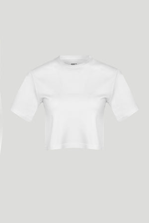 
                  
                    Load image into Gallery viewer, Loosen up / Crop T-shirt / Women
                  
                