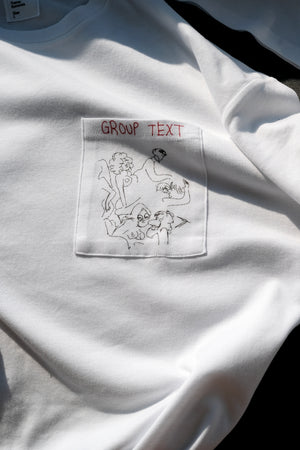 
                  
                    Load image into Gallery viewer, Group Text T-shirt / Men
                  
                