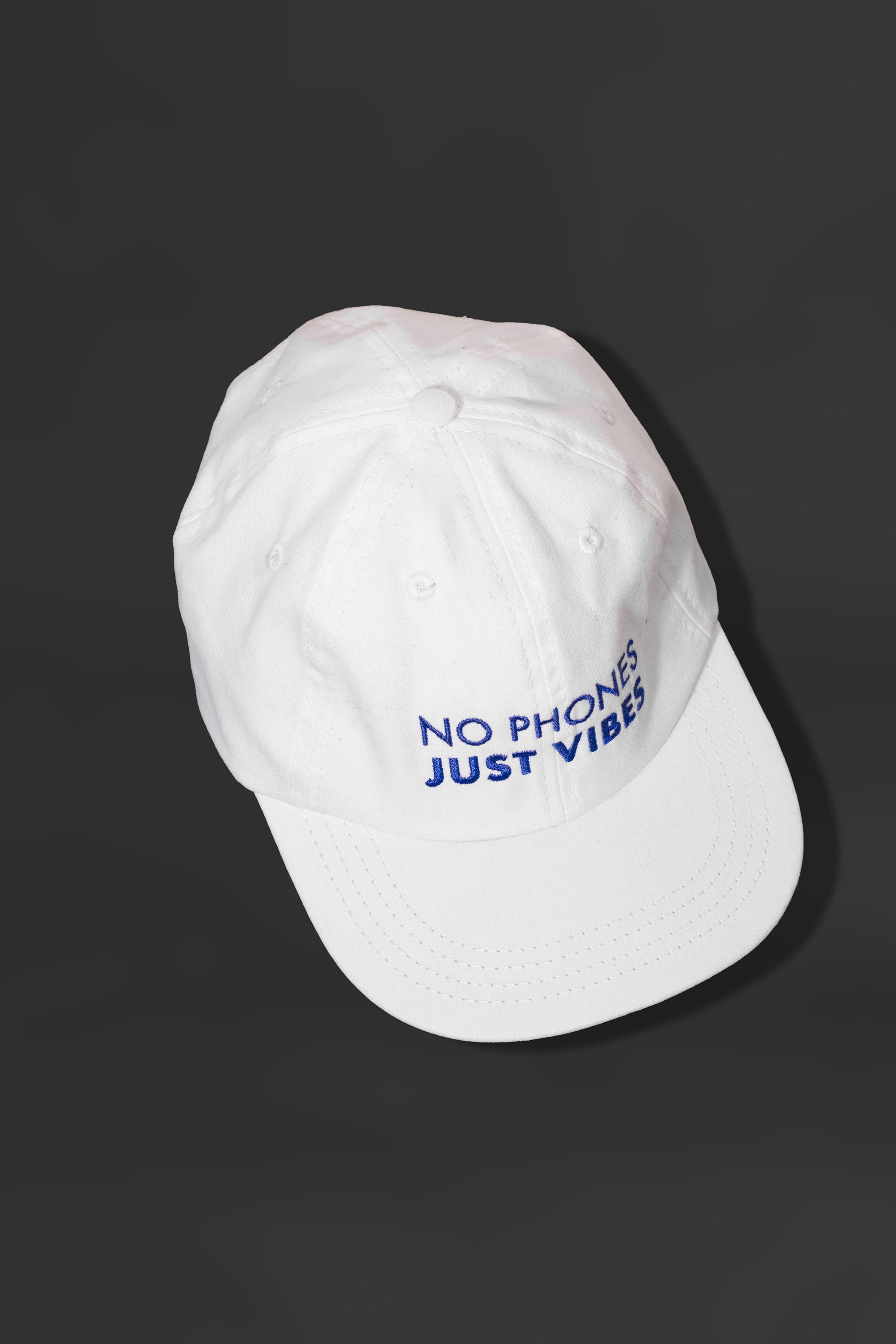 No Phones Just Vibes Cap