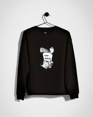 
                  
                    Load image into Gallery viewer, New World Sweatshirt / Terry
                  
                