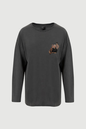 
                  
                    Load image into Gallery viewer, Family Portrait Long Sleeve Tee - front print
                  
                