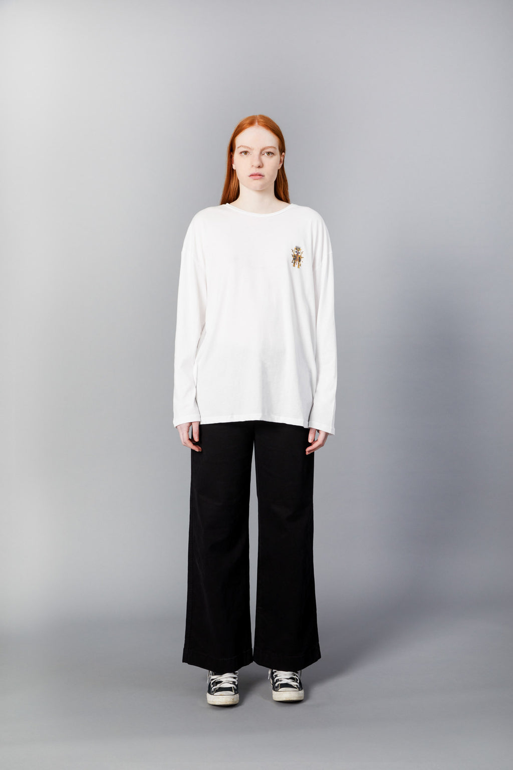 Put Viruses in Jail Long-Sleeve Tee