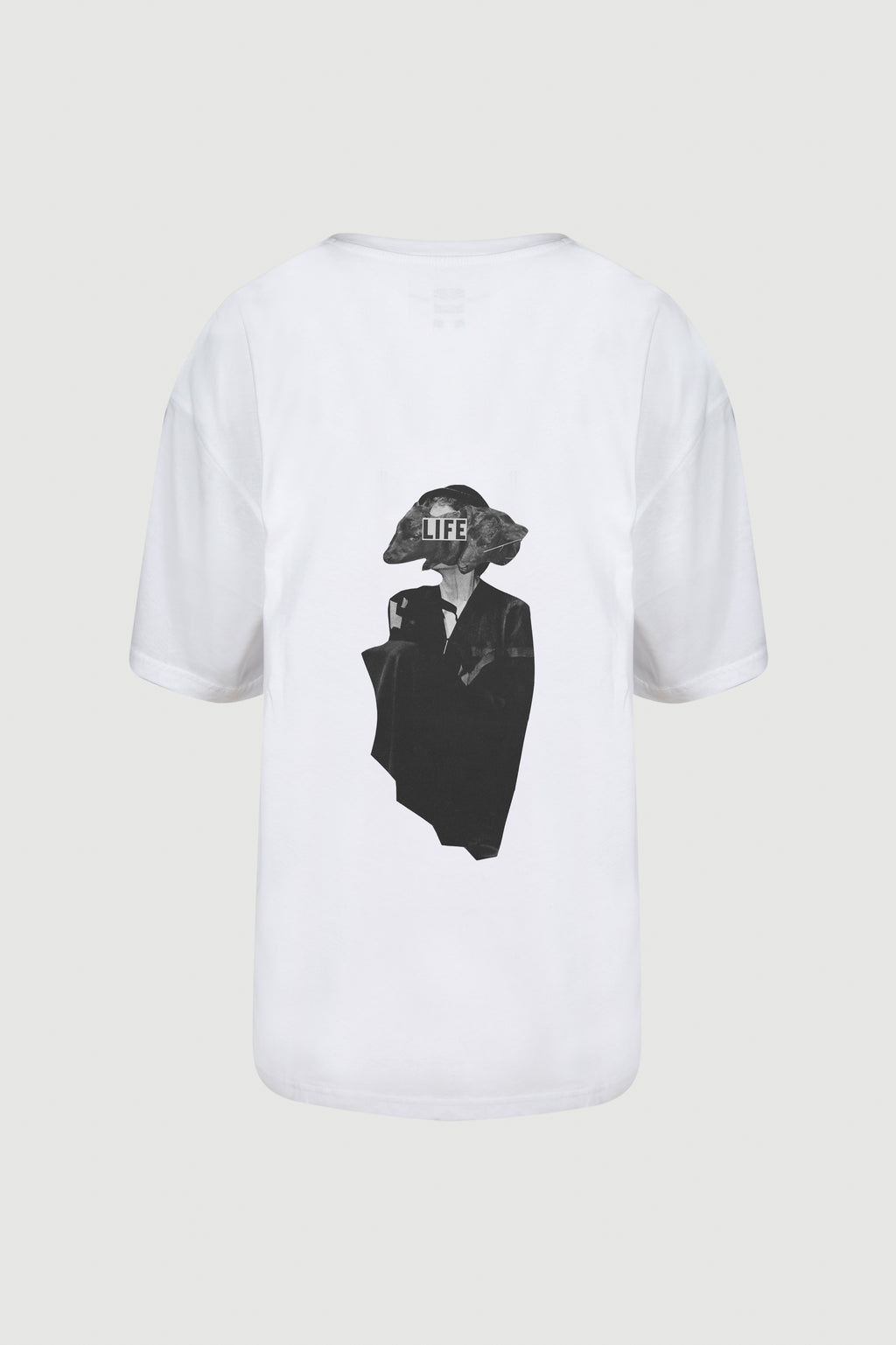 Animal Head T-shirt - back print