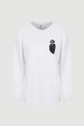 Animal Head Long Sleeve Tee - front print