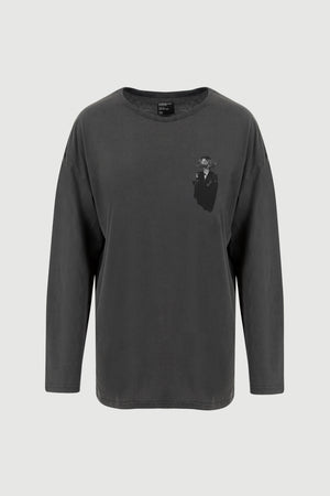 
                  
                    Load image into Gallery viewer, Animal Head Long Sleeve Tee - front print
                  
                