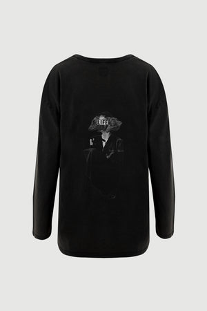 
                  
                    Load image into Gallery viewer, Animal Head Long Sleeve Tee - back print
                  
                