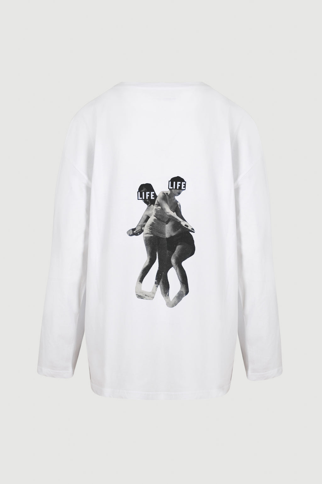 Skating Long Sleeve Tee - back print