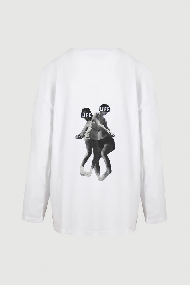 
                  
                    Load image into Gallery viewer, Skating Long Sleeve Tee - back print
                  
                