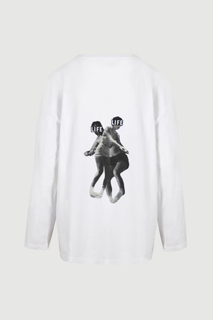 
                  
                    Load image into Gallery viewer, Skating Long Sleeve Tee - back print
                  
                