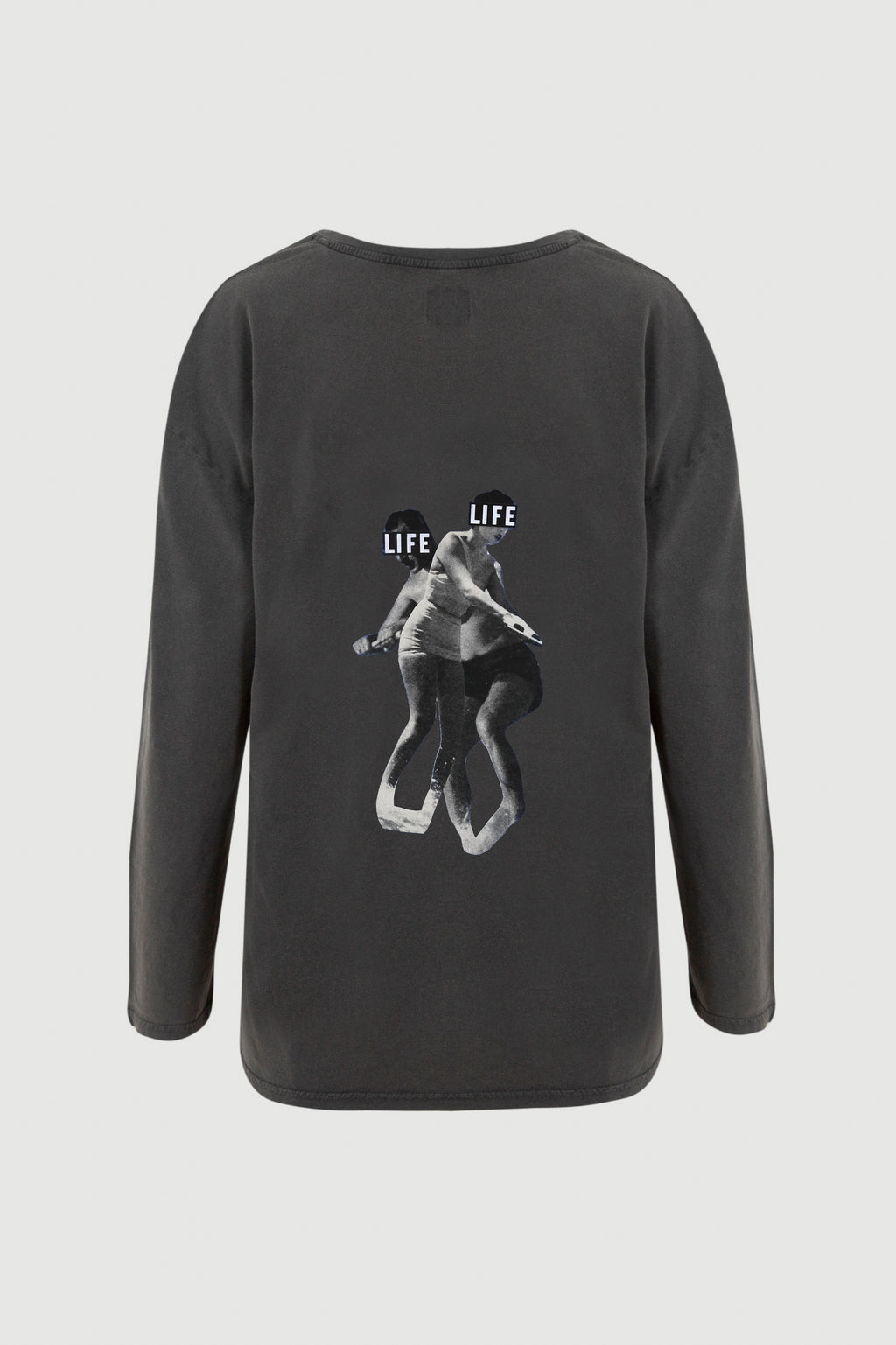Skating Long Sleeve Tee - back print