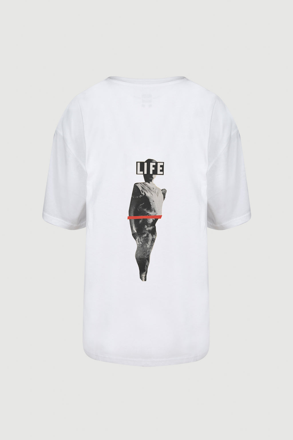 Statue T-shirt - back print