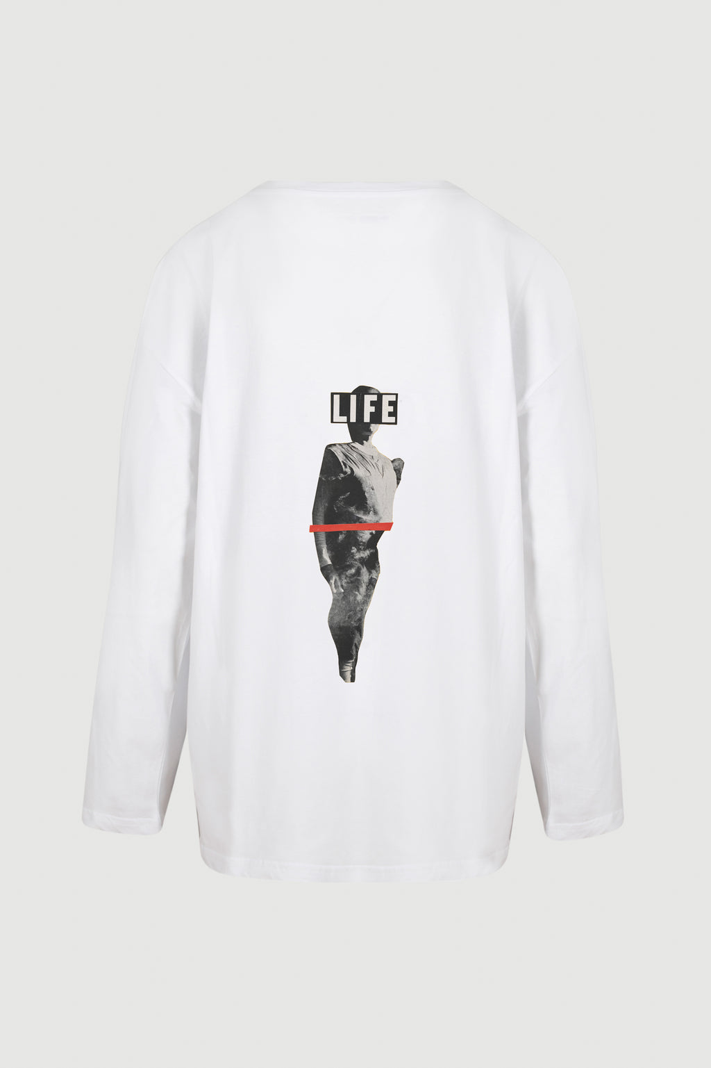 Statue Long Sleeve Tee - back print