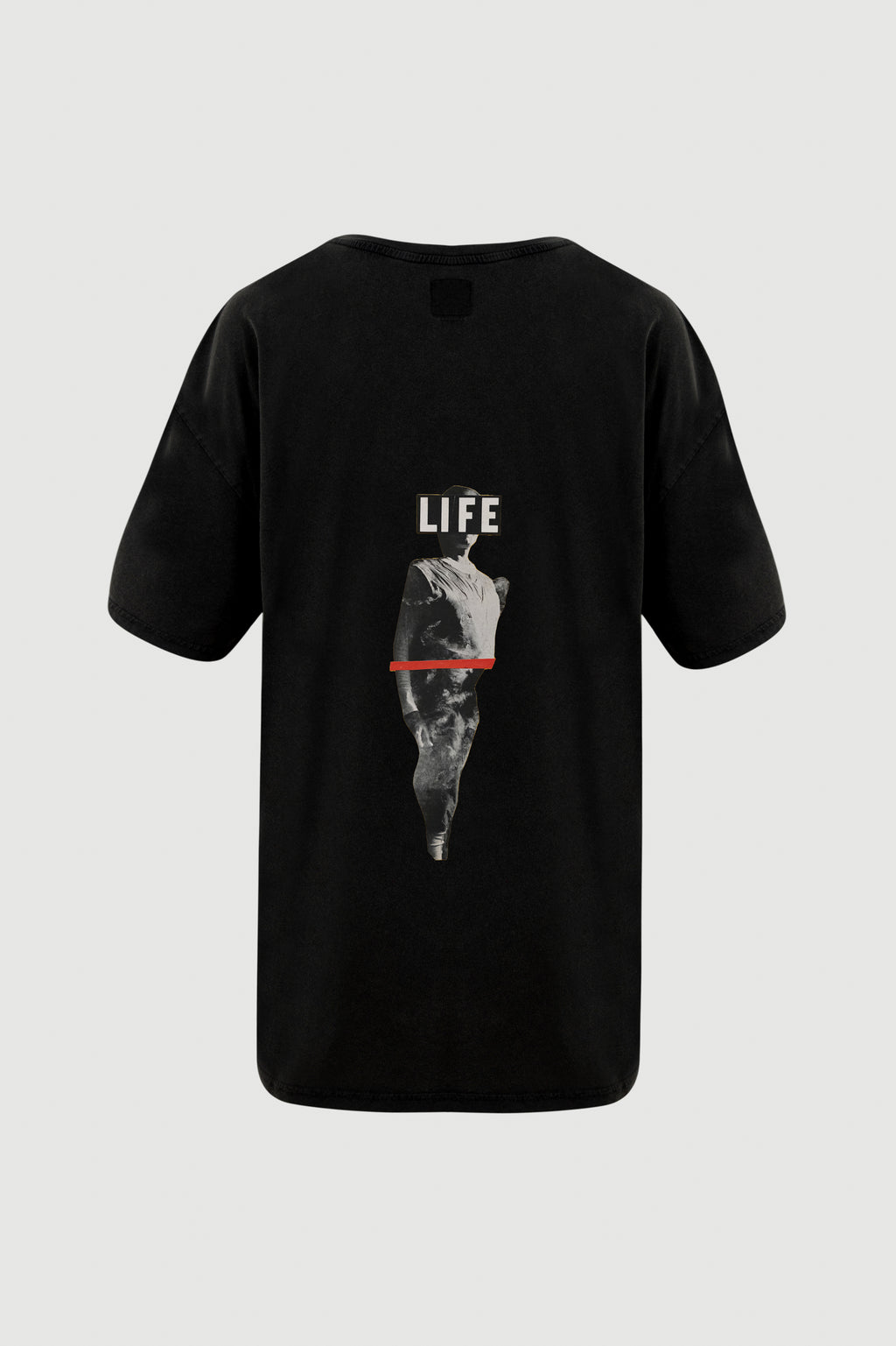 Statue T-shirt - back print