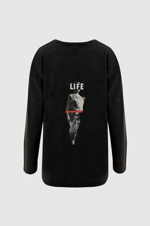 
                  
                    Load image into Gallery viewer, Statue Long Sleeve Tee - back print
                  
                