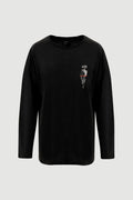 Statue Long Sleeve Tee - front print