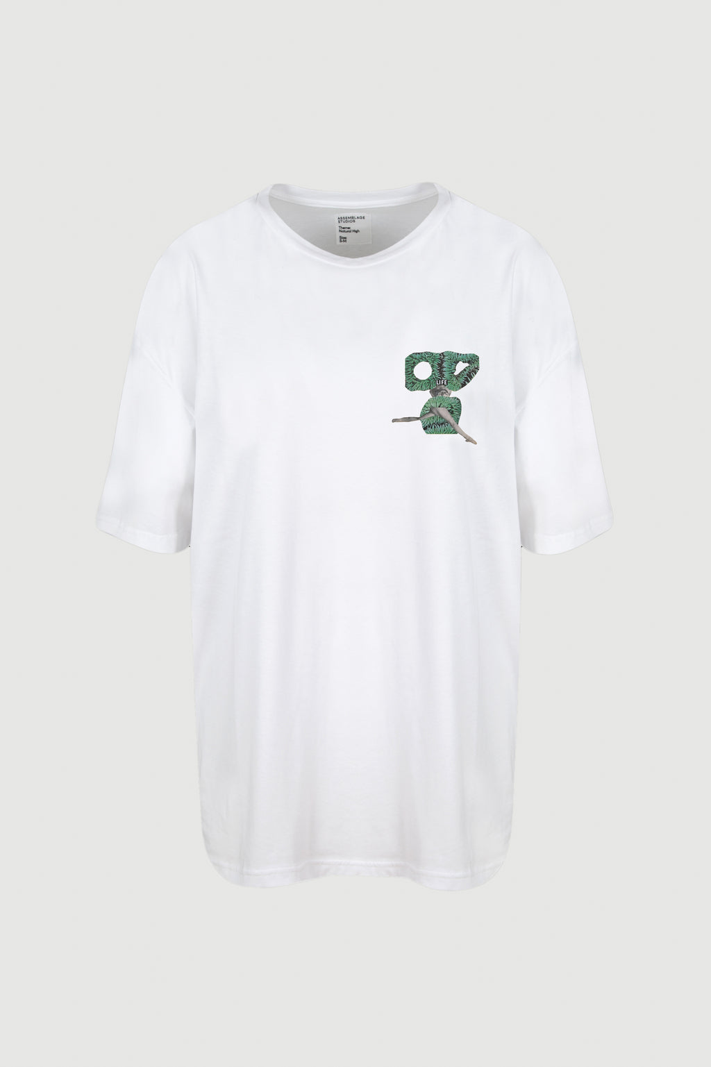 Green Legs T-shirt - front print