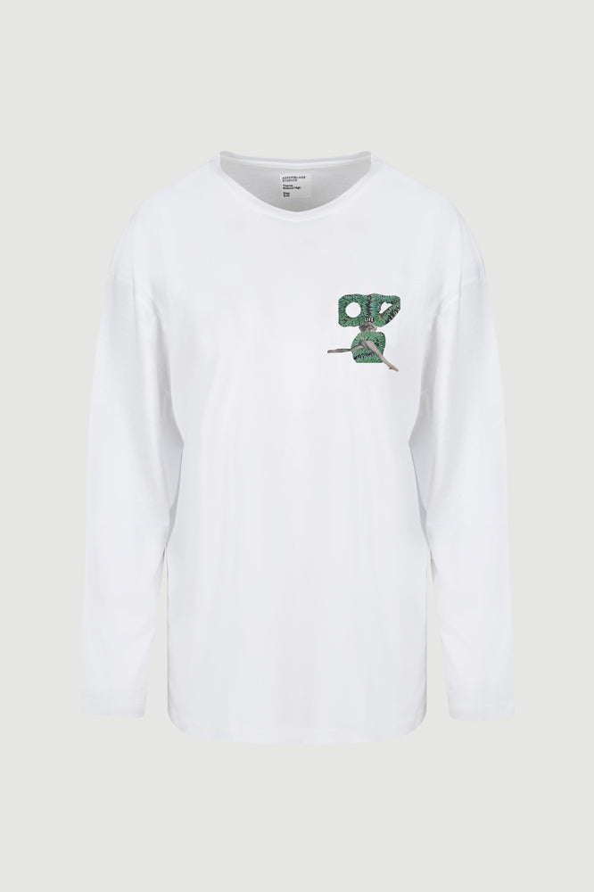 
                  
                    Load image into Gallery viewer, Green Legs Long Sleeve Tee - front print
                  
                